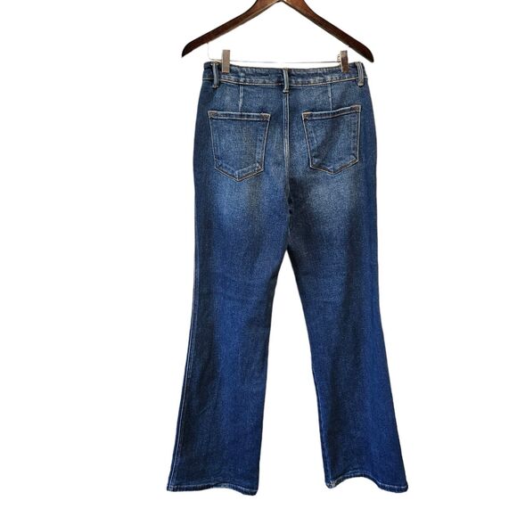 KANCAN Jeans Celia Wide Leg Flare Ultra High Waist 13/30‎ - Picture 4 of 7